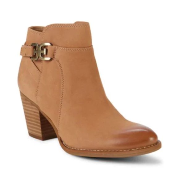 Sam Edelman Morgan Camel Leather Boots - Picture 3 of 7